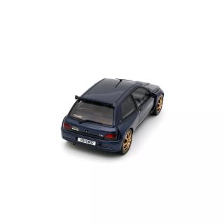 Renault Clio Williams Maxi \"Kit Car\" Blue Sport 1995 OttO mobile Project Cars 1:18 Resinemodell (Türen, Motorhaube... nicht zu öffnen!)